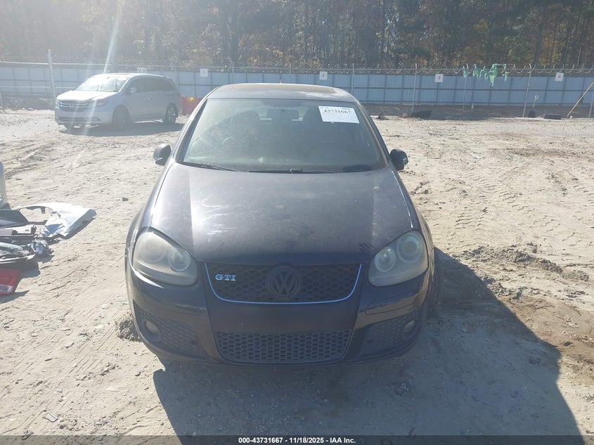 2007 Volkswagen Gti 4-Door VIN: WVWHV91K17W129560 Lot: 43731667