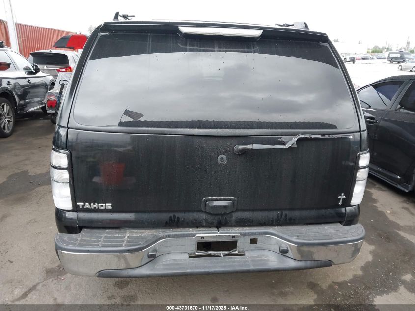 2005 Chevrolet Tahoe Lt VIN: 1GNEC13T15R116598 Lot: 43731670