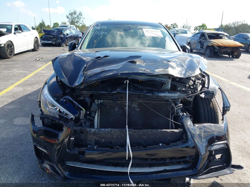 2015 Infiniti Q50 VIN: JN1BV7ARXFM423673 Lot: 43731714