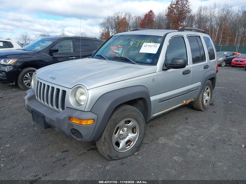 1J4GL48K94W212119 2004 JEEP LIBERTY (NORTH AMERICA) photo no. 2