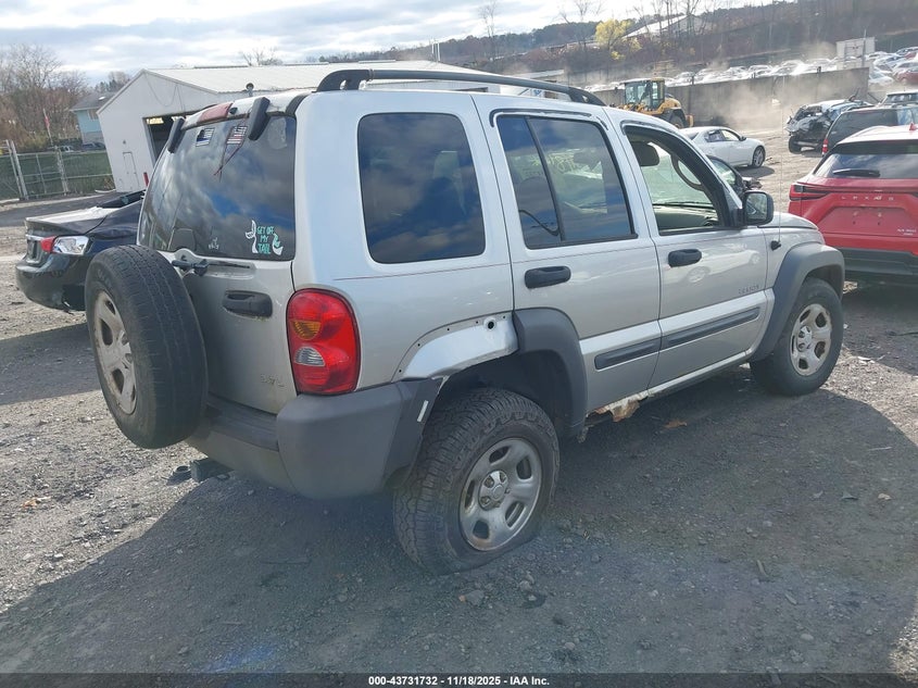 1J4GL48K94W212119 2004 JEEP LIBERTY (NORTH AMERICA) photo no. 4