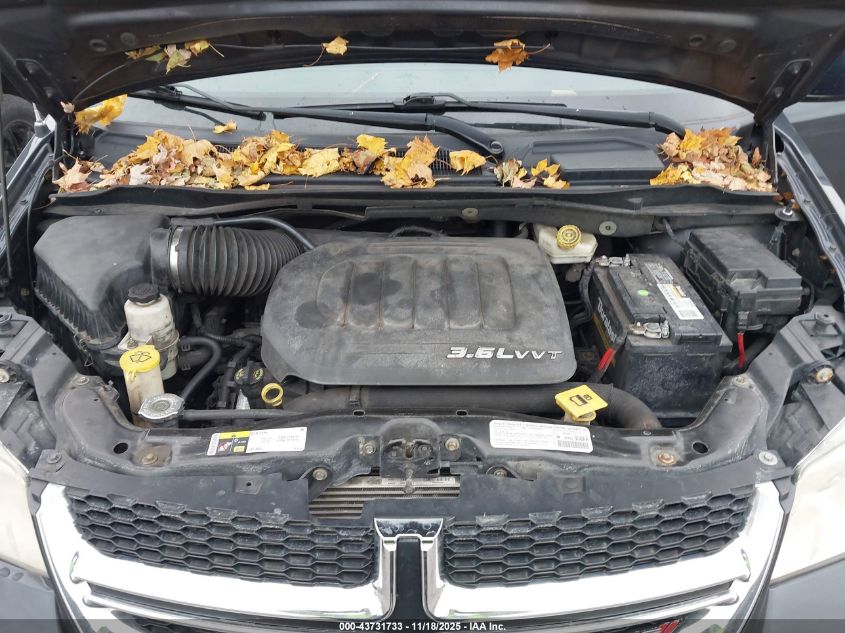 2014 Dodge Grand Caravan Sxt VIN: 2C4RDGCG3ER163106 Lot: 43731733