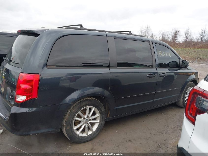 2014 Dodge Grand Caravan Sxt VIN: 2C4RDGCG3ER163106 Lot: 43731733