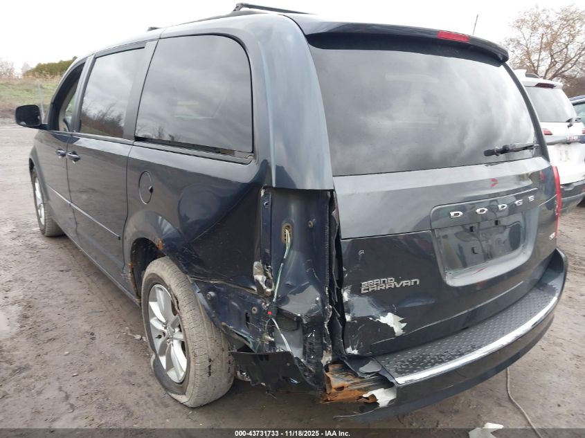2014 Dodge Grand Caravan Sxt VIN: 2C4RDGCG3ER163106 Lot: 43731733