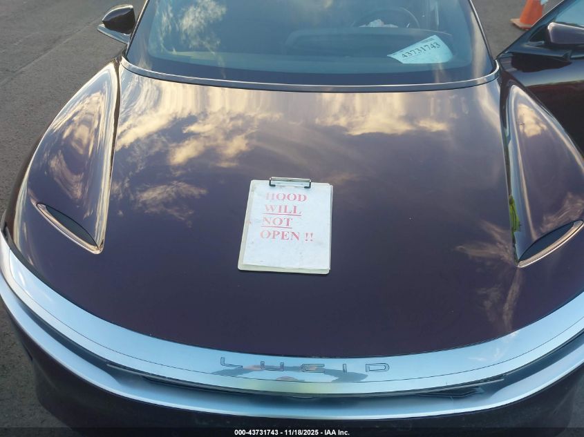 2023 Lucid Air Touring VIN: 50EA1TEA4PA005173 Lot: 43731743