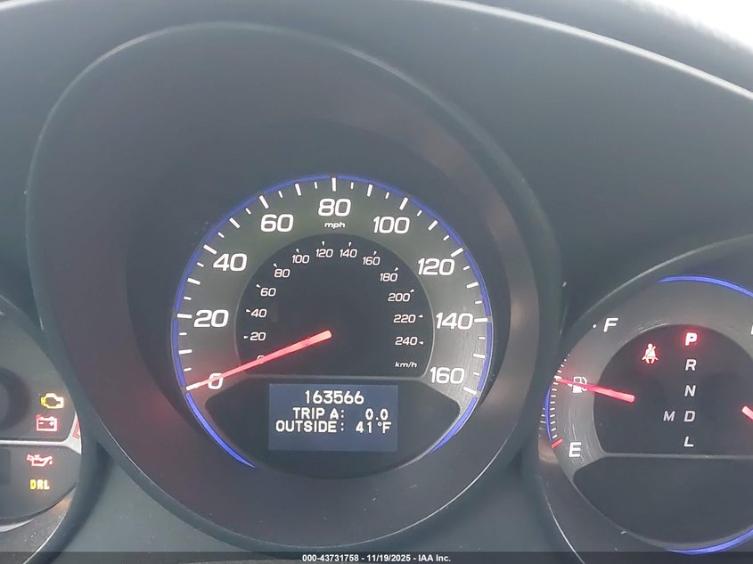 2008 Acura Tl 3.2 VIN: 19UUA662X8A019804 Lot: 43731758