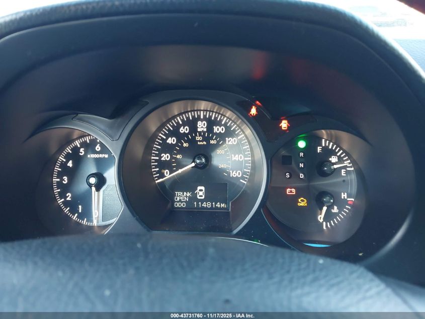 2006 Lexus Gs 300 VIN: JTHBH96S665019029 Lot: 43731760