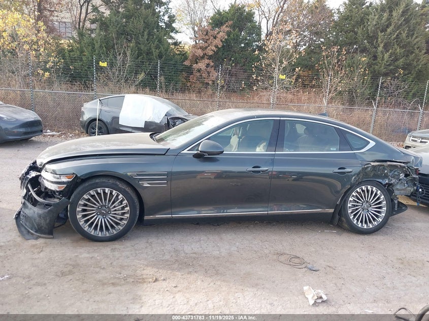 2023 Genesis Electrified G80 VIN: KMTGE4S19PU006767 Lot: 43731783