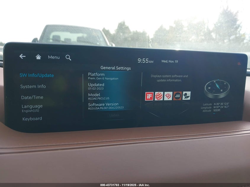 2023 Genesis Electrified G80 VIN: KMTGE4S19PU006767 Lot: 43731783