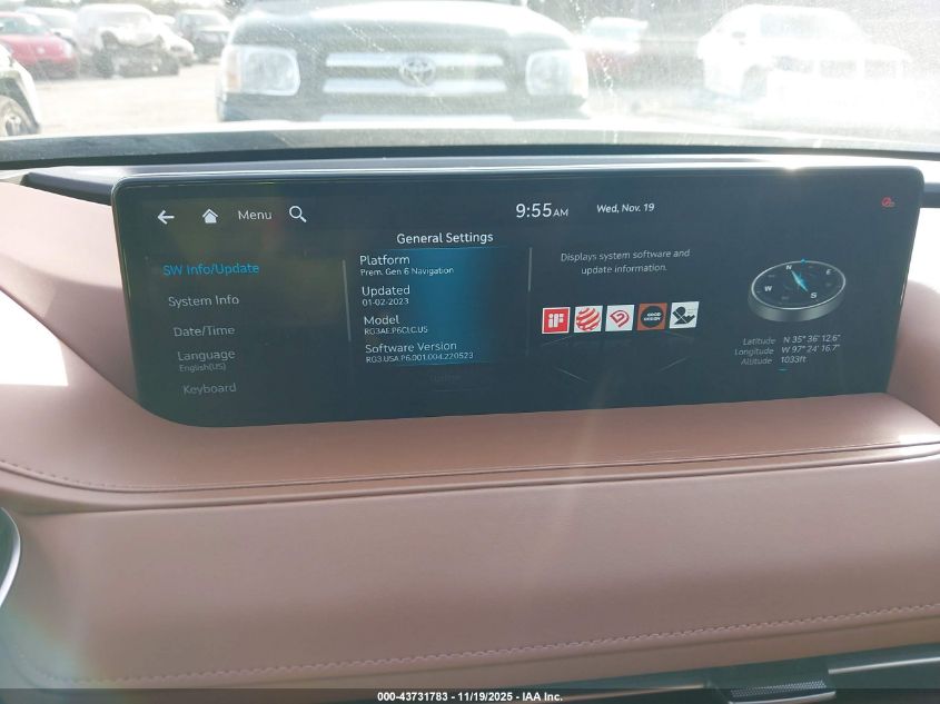 2023 Genesis Electrified G80 VIN: KMTGE4S19PU006767 Lot: 43731783