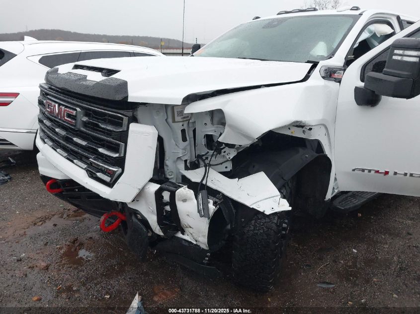 2025 GMC Sierra 2500Hd 4Wd Standard Bed At4 VIN: 1GT4UPEY3SF361090 Lot: 43731788