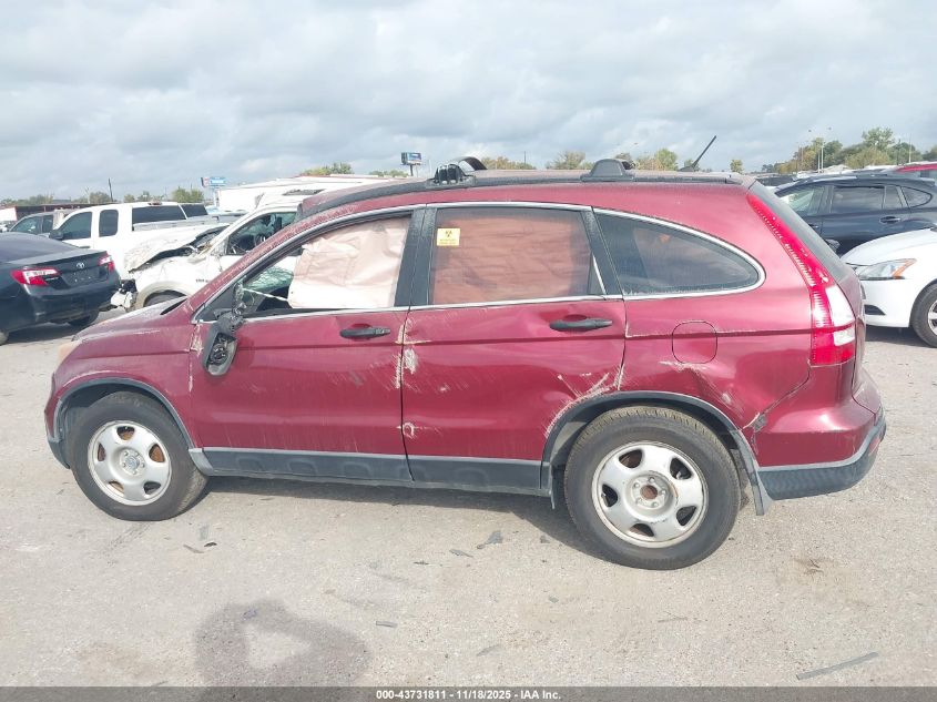 2009 Honda Cr-V Lx VIN: 3CZRE38309G708177 Lot: 43731811