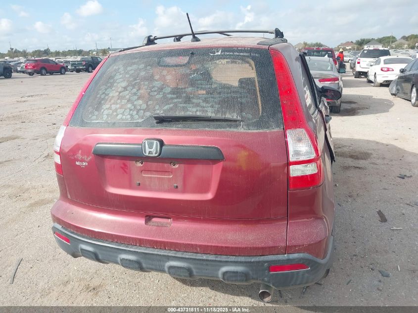 2009 Honda Cr-V Lx VIN: 3CZRE38309G708177 Lot: 43731811