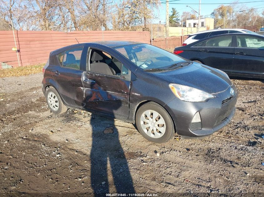 TOYOTA PRIUS C THREE
