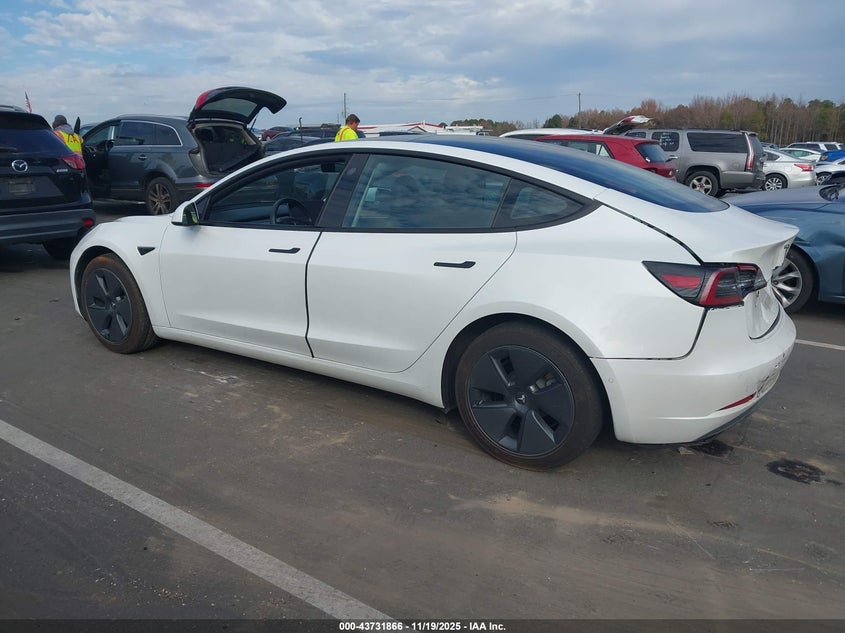 2021 Tesla Model 3 Standard Range Plus Rear-Wheel Drive VIN: 5YJ3E1EA8MF079141 Lot: 43731866