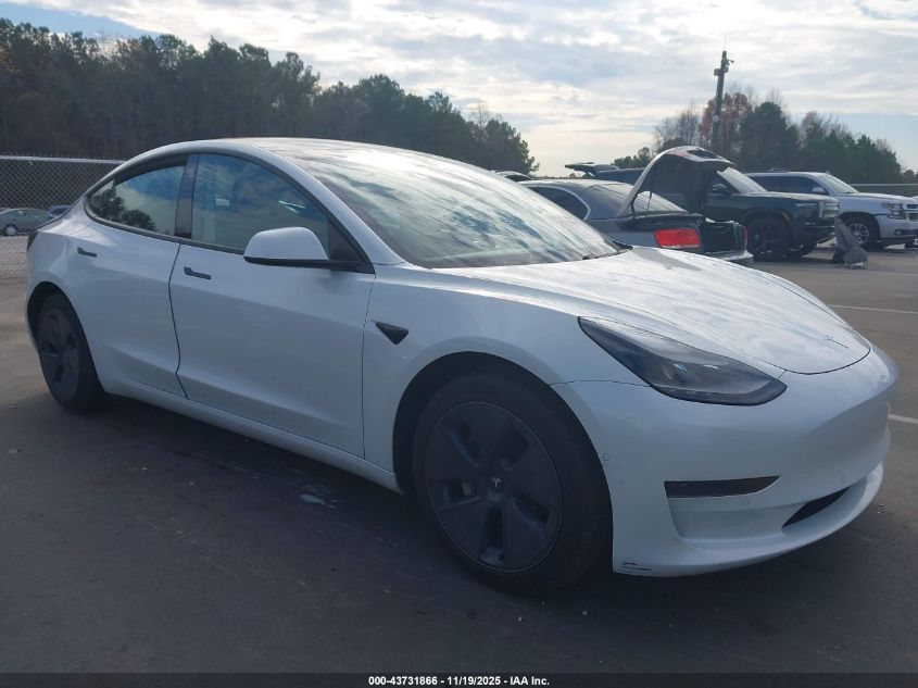 TESLA MODEL 3 STANDARD RANGE PLUS REAR-WHEEL DRIVE