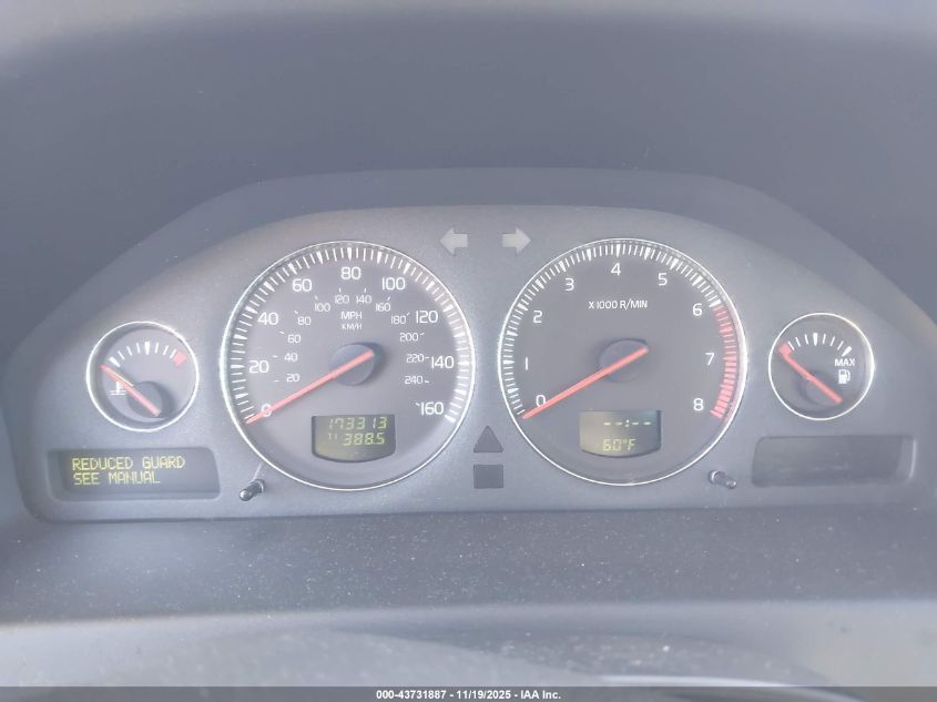 2005 Volvo S60 2.5T Awd VIN: YV1RH592752456293 Lot: 43731887