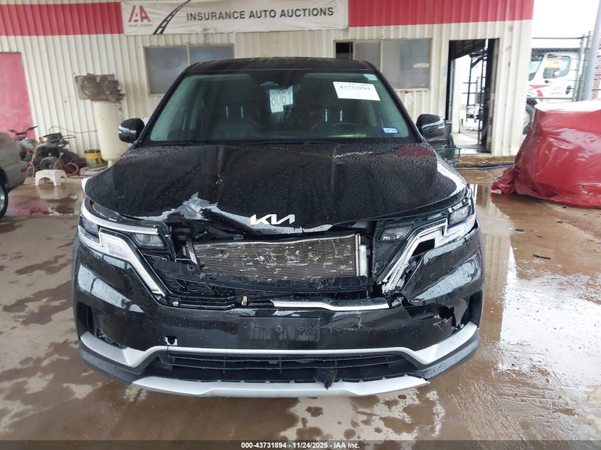 2022 Kia Carnival Mpv Lx Seat Package VIN: KNDNB4H38N6106674 Lot: 43731894