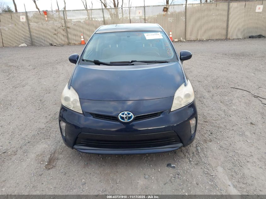 2013 Toyota Prius Three VIN: JTDKN3DU9D1659980 Lot: 43731910