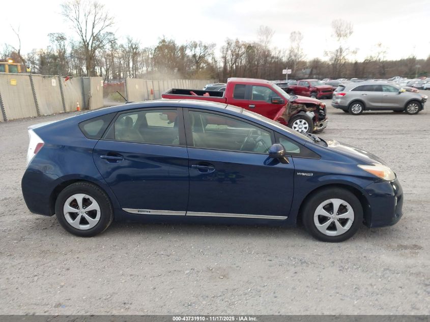 2013 Toyota Prius Three VIN: JTDKN3DU9D1659980 Lot: 43731910