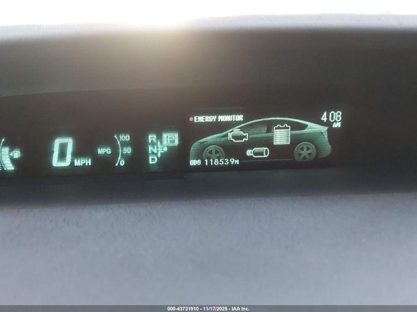 2013 Toyota Prius Three VIN: JTDKN3DU9D1659980 Lot: 43731910