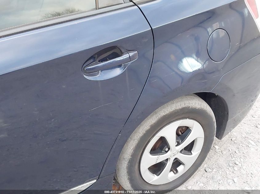 2013 Toyota Prius Three VIN: JTDKN3DU9D1659980 Lot: 43731910