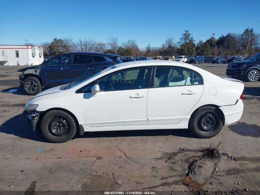 2009 Honda Civic Lx VIN: 2HGFA16539H526469 Lot: 43731961