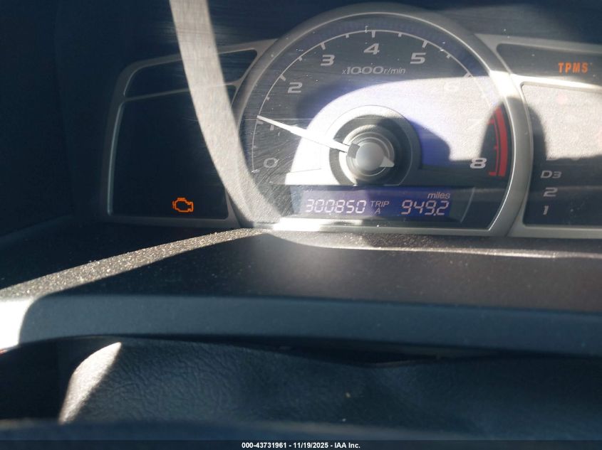 2009 Honda Civic Lx VIN: 2HGFA16539H526469 Lot: 43731961