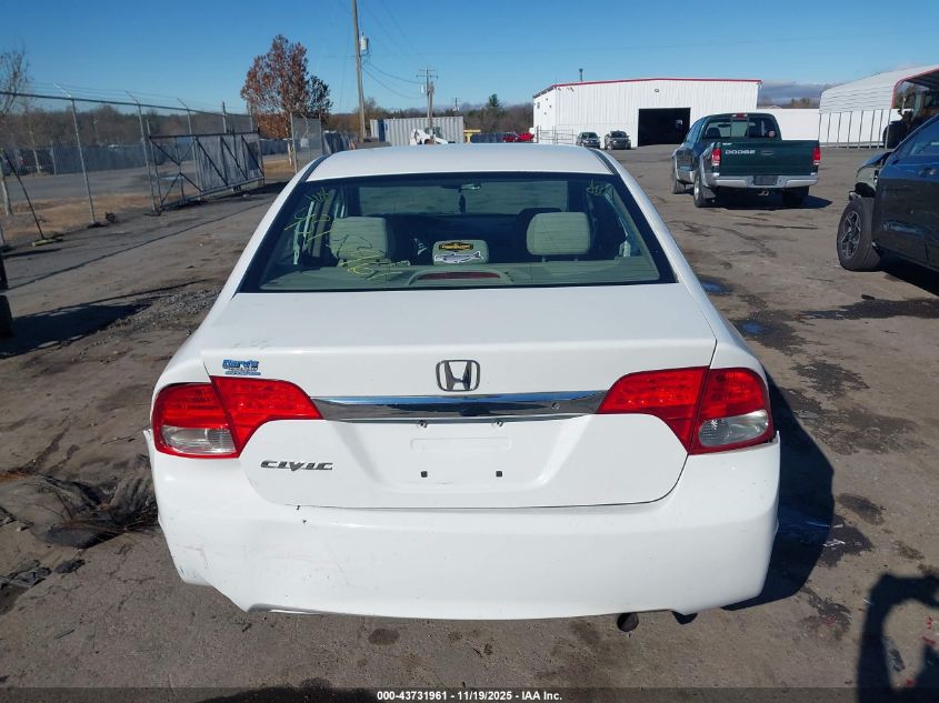 2009 Honda Civic Lx VIN: 2HGFA16539H526469 Lot: 43731961