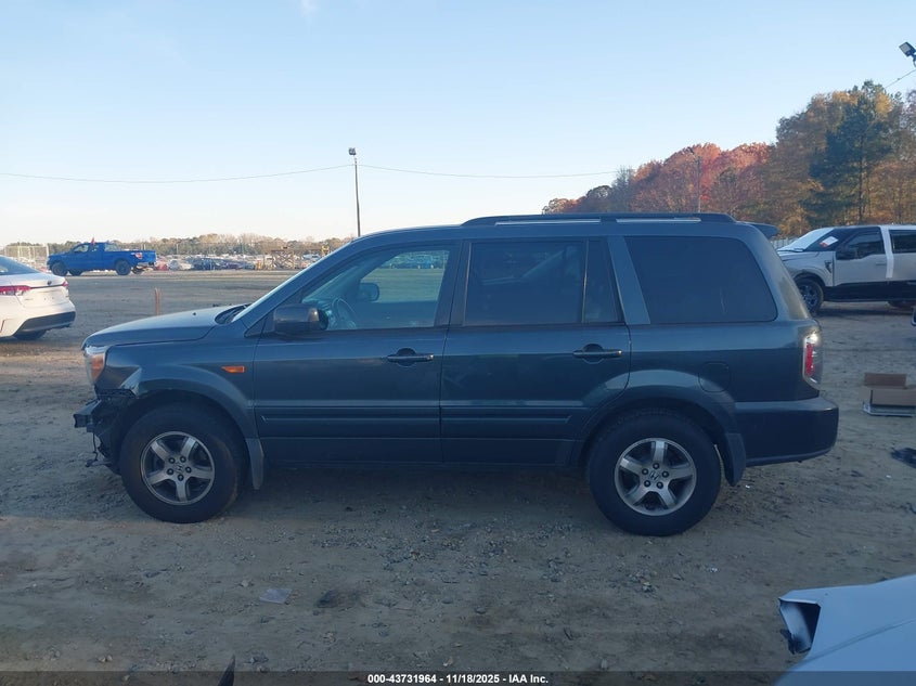 2006 Honda Pilot Ex-L VIN: 5FNYF28536B045781 Lot: 43731964