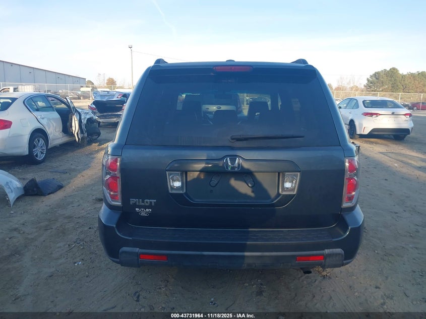 2006 Honda Pilot Ex-L VIN: 5FNYF28536B045781 Lot: 43731964