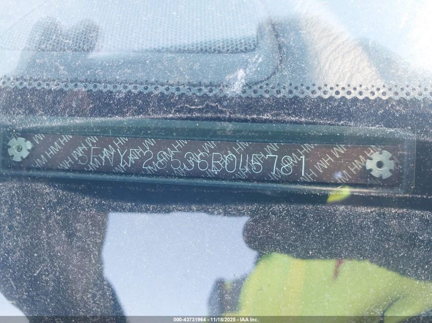 2006 Honda Pilot Ex-L VIN: 5FNYF28536B045781 Lot: 43731964