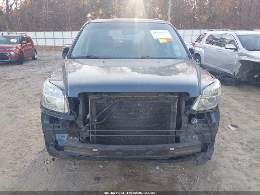 2006 Honda Pilot Ex-L VIN: 5FNYF28536B045781 Lot: 43731964