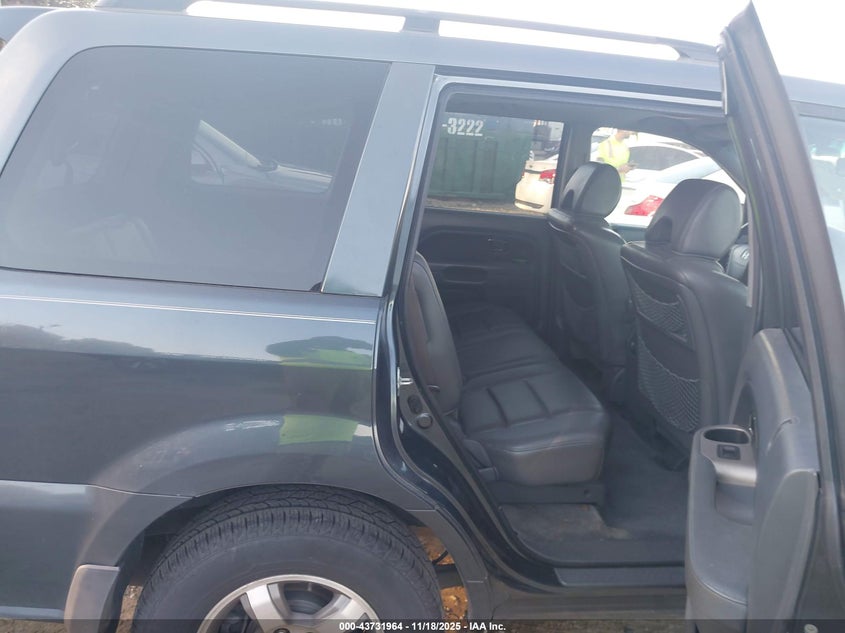 2006 Honda Pilot Ex-L VIN: 5FNYF28536B045781 Lot: 43731964