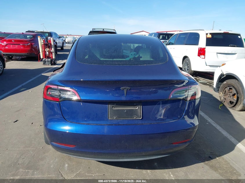 2023 Tesla Model 3 Rear-Wheel Drive VIN: 5YJ3E1EA4PF588471 Lot: 43731986