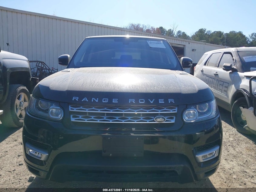 2016 Land Rover Range Rover Sport 3.0L V6 Supercharged Hse VIN: SALWR2VF1GA568070 Lot: 43732061