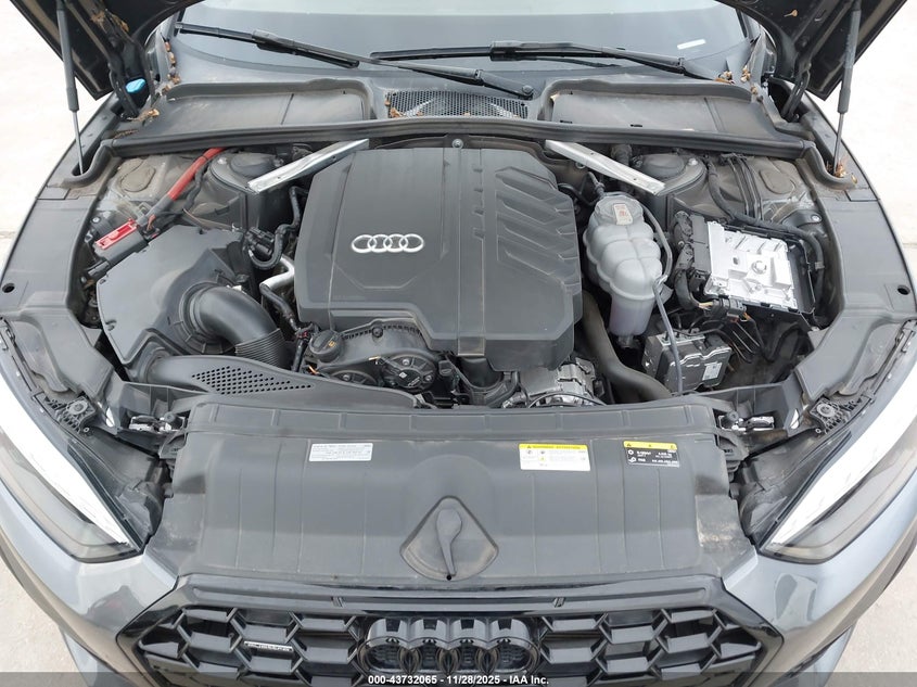 2023 Audi A5 Sportback Premium Plus 45 Tfsi S Line Quattro S Tronic VIN: WAUFACF5XPA026912 Lot: 43732065