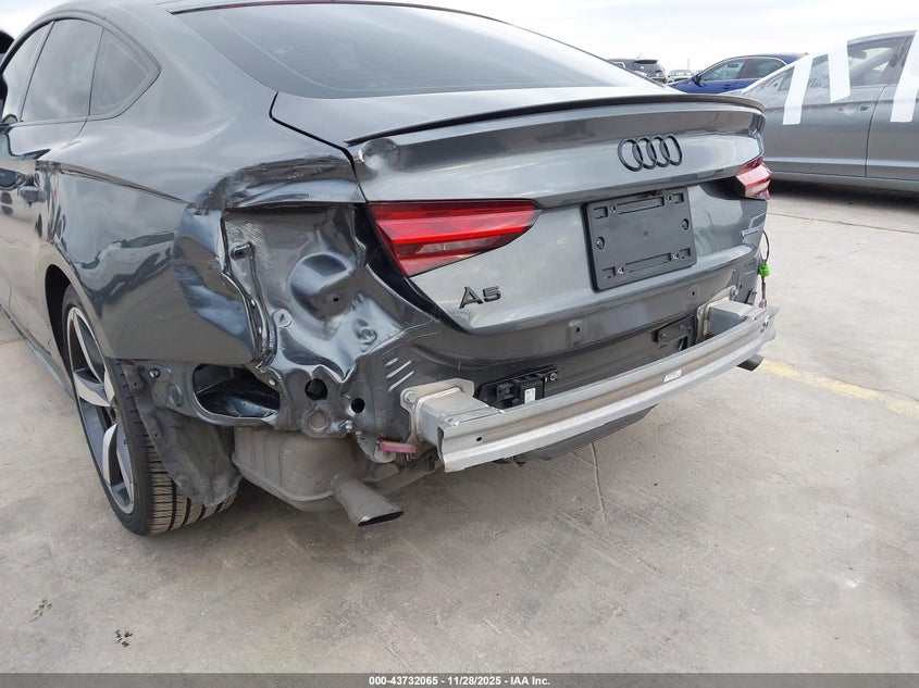 2023 Audi A5 Sportback Premium Plus 45 Tfsi S Line Quattro S Tronic VIN: WAUFACF5XPA026912 Lot: 43732065