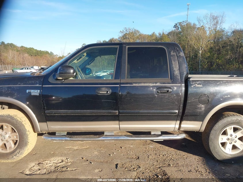 2003 Ford F-150 Lariat/Xlt VIN: 1FTRW08L93KC72222 Lot: 43732096