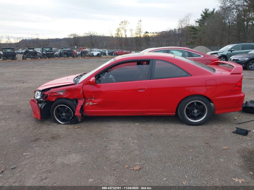 2005 Honda Civic Ex VIN: 1HGEM22995L042868 Lot: 43732101