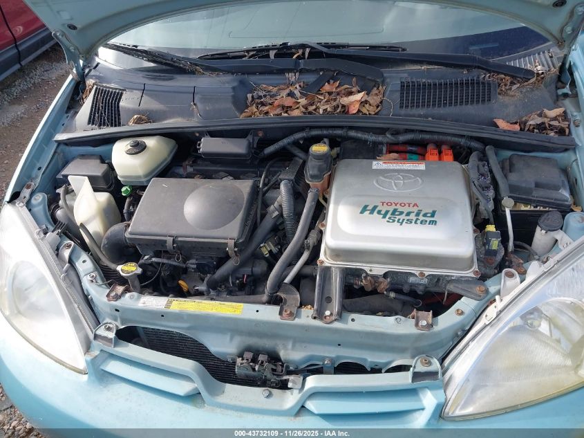 2001 Toyota Prius VIN: JT2BK12U410035532 Lot: 43732109