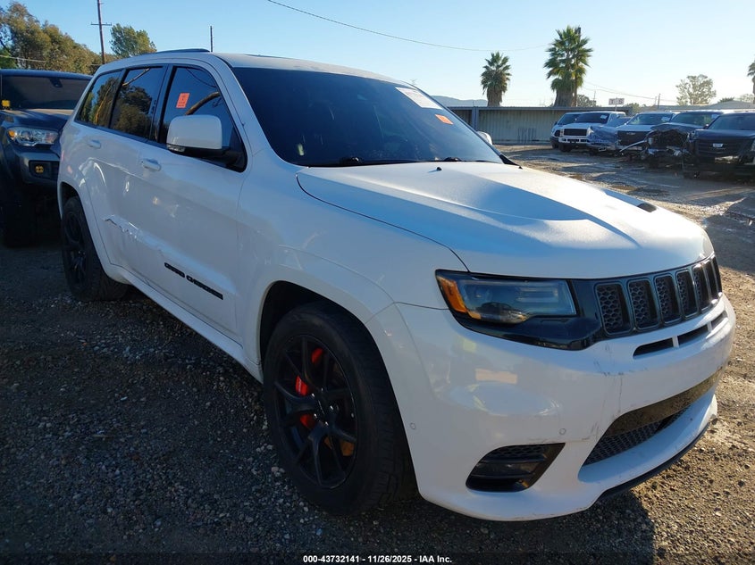 1C4RJFDJ9JC424013 2018 Jeep Grand Cherokee Srt 4X4 auction photo 1