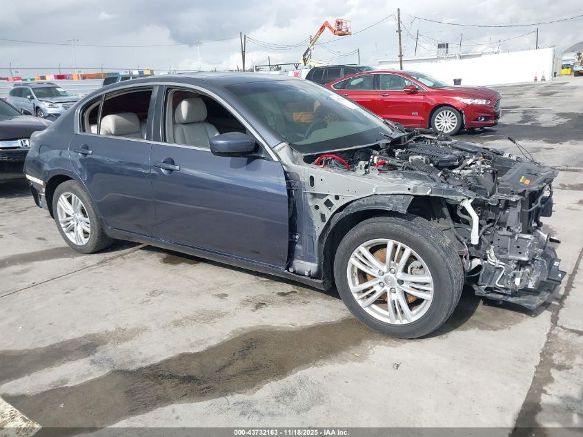 INFINITI G25 JOURNEY