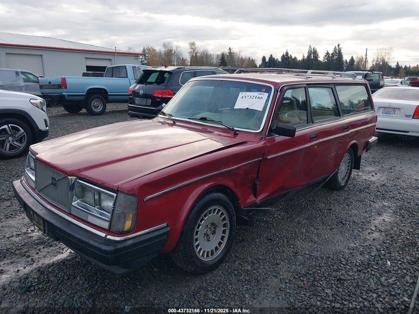 1985 Volvo 245 Dl/Gl VIN: YV1AX8857F1652822 Lot: 43732166