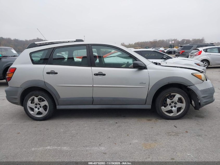 2004 Pontiac Vibe VIN: 5Y2SM62804Z400435 Lot: 43732202