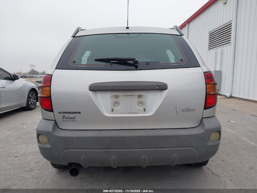 2004 Pontiac Vibe VIN: 5Y2SM62804Z400435 Lot: 43732202