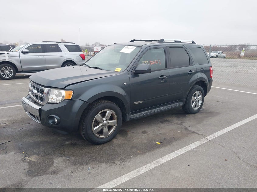 1FMCU94148KB25622 2008 FORD ESCAPE photo no. 2
