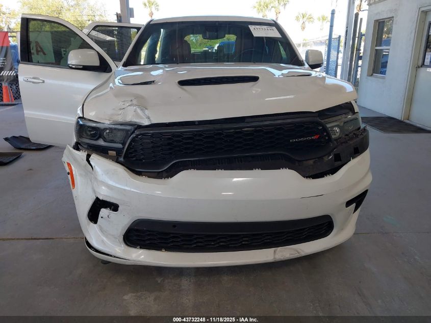 2021 Dodge Durango R/T Awd VIN: 1C4SDJCTXMC788542 Lot: 43732248