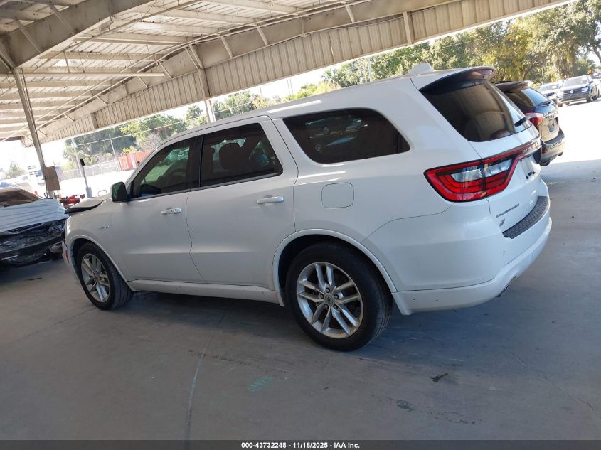 2021 Dodge Durango R/T Awd VIN: 1C4SDJCTXMC788542 Lot: 43732248