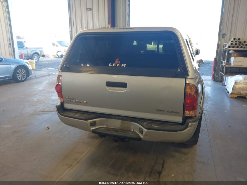 2006 Toyota Tacoma Base V6 VIN: 5TELU42N76Z245467 Lot: 43732247